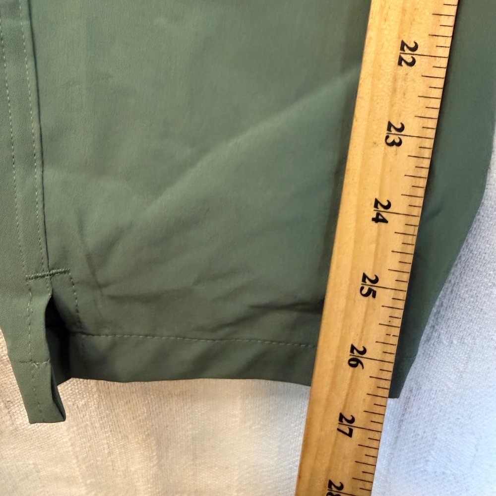 Eddie Bauer Women Medium Olive Green Horizon Pull On Hiking Pants Straight Leg - Picture 5 of 8
